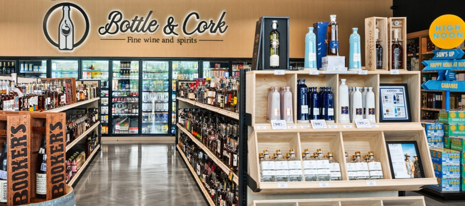 Elevating the Bottle & Cork Experience: A Stunning New Look with Premium Wood Shelving
