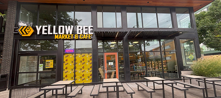 Yellow Bee Market & Cafe Brings Fresh Energy to Seattle’s Yesler Neighborhood