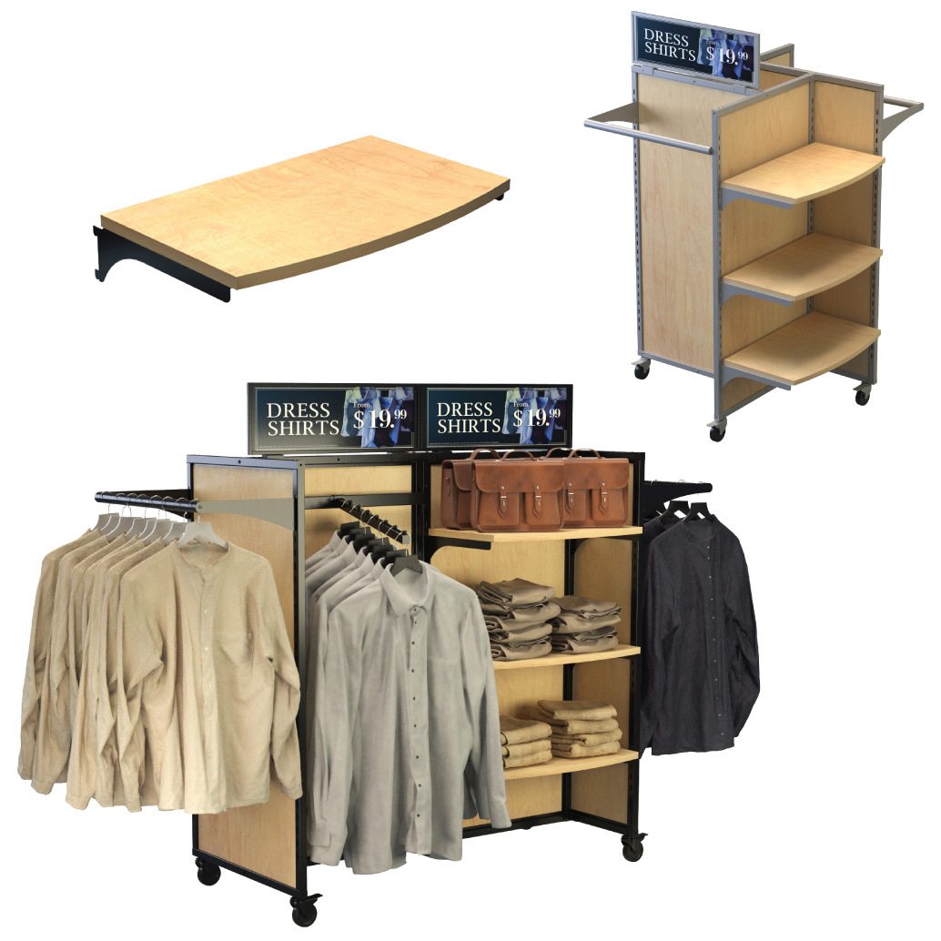 Black Convenience Store Shelves For Sale | DGS Retail