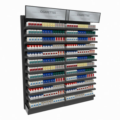 cigarette showcase for shop Store Fixtures - Cigarette Display Racks for Convenience Stores - Page 1