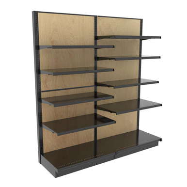 Wooden Store Shelving Unit With 10 Shelves | Holds 4200 Lbs | DGS