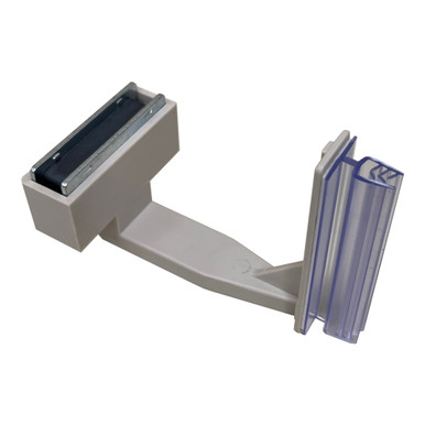 Beige Paddy Clip Magnetic Aisle Violator Sign Holder for Store
