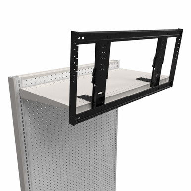 Gondola Shelving Header Topper Sign Holder Frame On Sale | DGS Retail