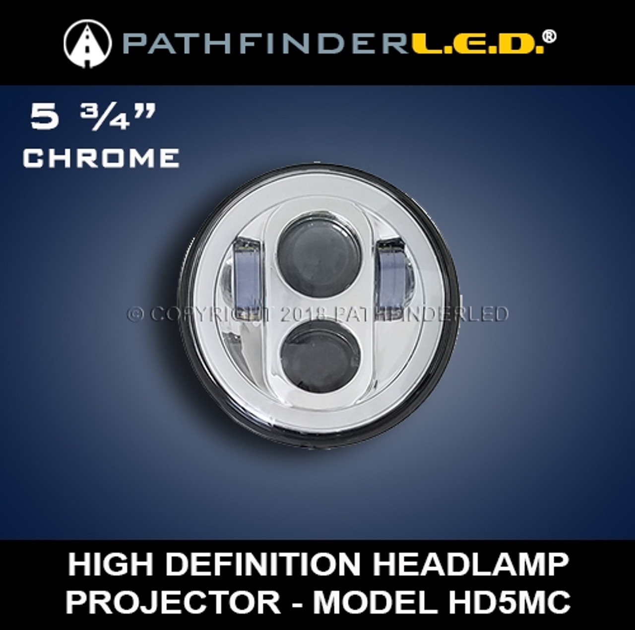 So Cal Moto Gear Sil H4 Led Headlight Bulb Df00h4 New