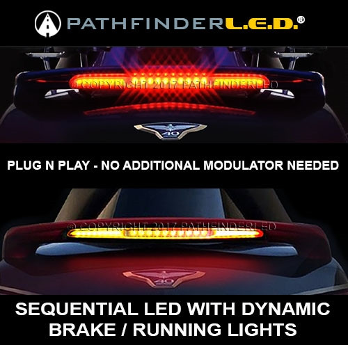 Honda GOLDWING GL1800 Dynamic Sequential led turn signal lens kit