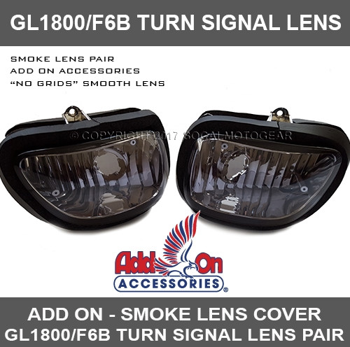 Premium LED G18sTL Turn Signal Lens Covers for GL1800/F6B main image 0