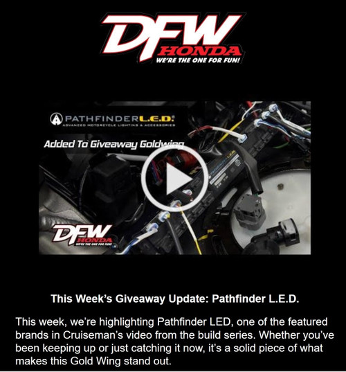 New! [LH40GW] LIGHTING DISTRIBUTION HUB/ISOLATOR W/USB-C PORTS FOR HONDA GOLDWING 2018+