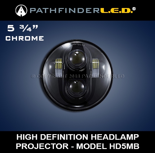 PATHFINDERLED 5 3/4 INCH LED PROJECTOR HEADLIGHT HEADLAMP SYSTEM