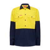 Y07950 L/S Hivis Shirt