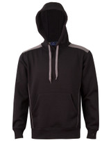 FL19 Adult's Kangaroo Pocket Contrast Hoodie