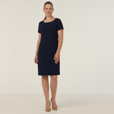 CAT62U Crepe-Classic fit-Short sleeve styling-Scoop neckline-Darts for soft tapering through the body-Centre back vent for movement-Fully lined with centre back invisible zip closure