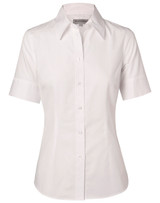 M8100S Women's Self Stripe S/S Shirt