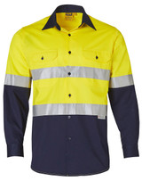 SW60 Hi-Vs cotton drill shirt 3M tape