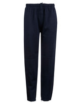 TP01K Kid's fleecy trackpants with Zip, Cuffs and knee padding
