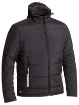 BJ6928-Puffer Jacket with Adjustable Hood