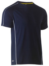 BK1426-Mens T-Shirt-Reflective Piping