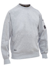 BK6723-Work Fleece Crew Neck Jumper
