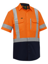 BS1176XT-X Taped Hi Vis Stretch Cotton Shirt