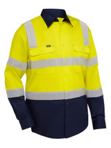 BS6396T-Taped Biomotion Hi Vis Cool Lightweight Vented Shirt