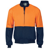 HiVis Two Tone Cotton Bomber Jacket