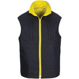HiVis Cotton Drill Reversible Vest with CSR R/Tape