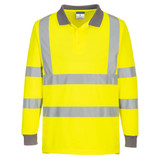 EC11 Eco Hi-Vis Polo Shirt L/S (6 Pack)