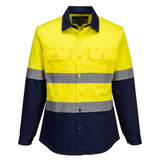 ML803 Hi-Vis Women's Lightweight Contrast Shirt L/S
