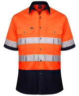 RM107V2RS Vented Open Front L/W S/S 50MM Reflective Tape
