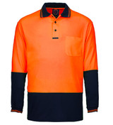 RM2346 Hi Viz Polo L/S