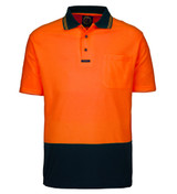 RM2346S Hi Viz Short Sleeve Polo Shirt