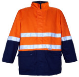 RM73N1R 4 in 1 Two Tone Jacket With 50MM Reflective Tape
