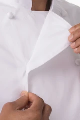 Madrid Men's Premium Cotton Chef Jacket White