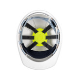 HPFPRGTE03-WHI Vented Hard Hat with Slide Lock Harness-White