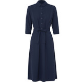 CAT67Y 3/4 Sleeve Shirt Dress