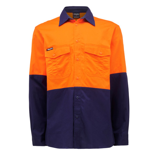 King Gee K54870 Long Sleeve Workcool 2 Shirt - Territory Uniforms