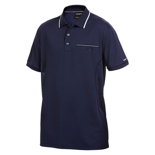 King Gee K69789 Short Sleeve Polo - Territory Uniforms