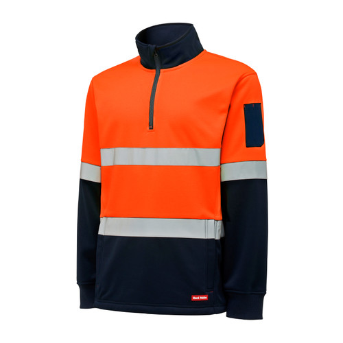 Hard Yakka Y19270 1/4 ZIP Jumper Taped - Territory Uniforms