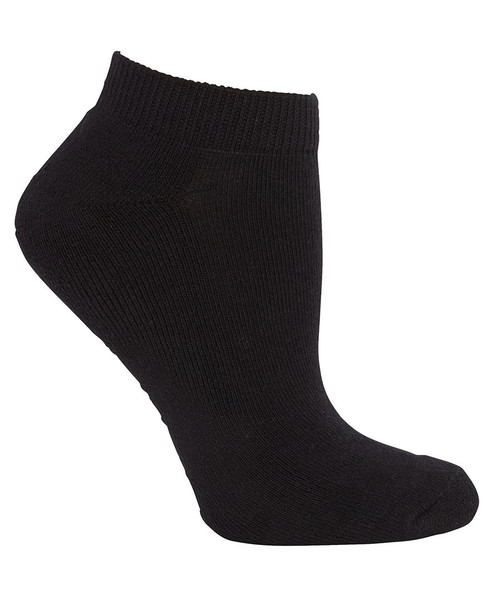 7PSS1 Ankle Socks-5 Pack-Black-6-10