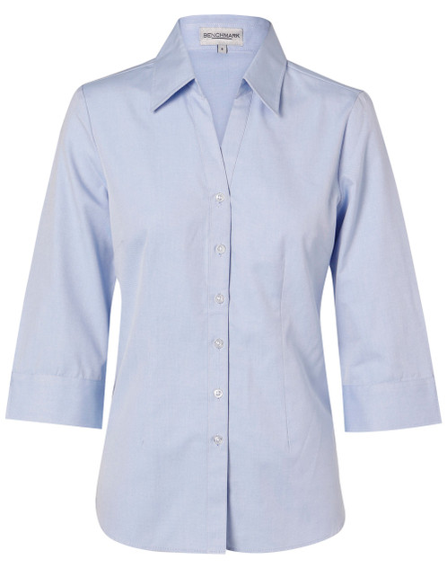 Benchmark M8013 3/4 Sleeve Shirt - Territory Uniforms