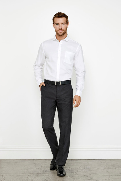 Biz Collection BS29210 Classic Flat Front - Mechanical Stretch - Territory Uniforms