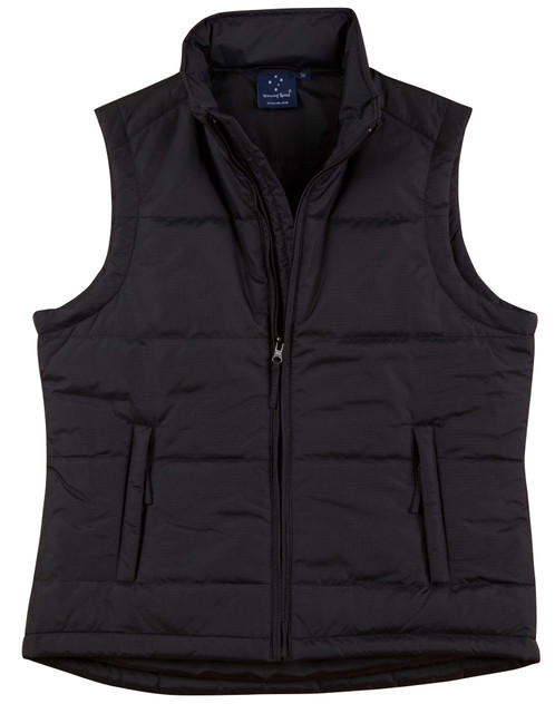Winning Spirit JK30 Ladies' Nylon Rip - stop Padded Vest - Territory Uniforms