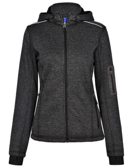 Winning Spirit JK42 Ladies' Heather Bonded Fleece Jacket - Territory Uniforms