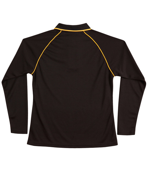 Winning Spirit PS44 Ladies' cooldry raglan Long Sleeve polo - Territory Uniforms