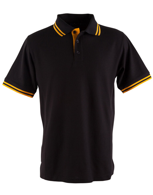 PS65K Kids' Truedry Contrast S/S Polo