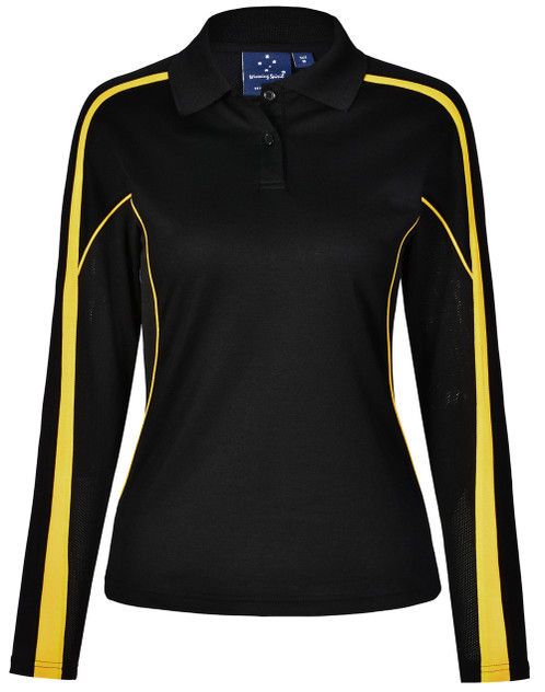 Winning Spirit PS70 Long Sleeve Polo - Territory Uniforms