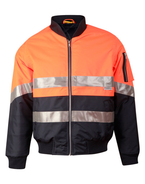 AIW SW16A Hi-Vis Two-Tone Flying Jacket With 3M Tapes - Territory Uniforms