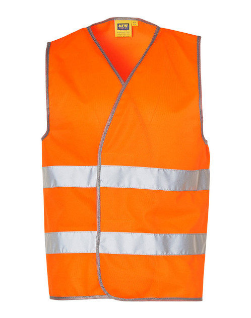 AIW SW44 Hi-Vis Safety Vest With Reflective Tapes - Territory Uniforms