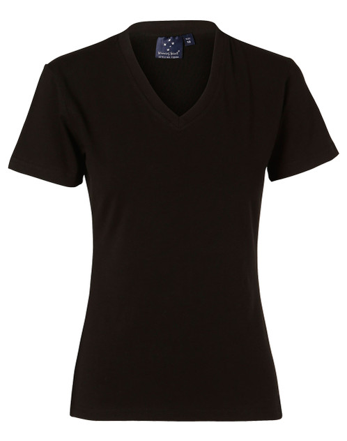 Winning Spirit TS04A Ladies' V - Neck Short Sleeve Tee - Territory Uniforms
