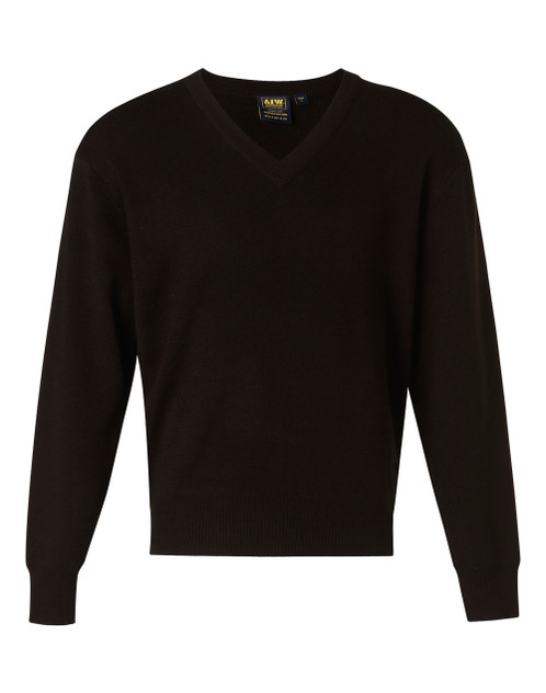 AIW WJ01 V Neck Wool / Acrylic Knit Jumper - Territory Uniforms