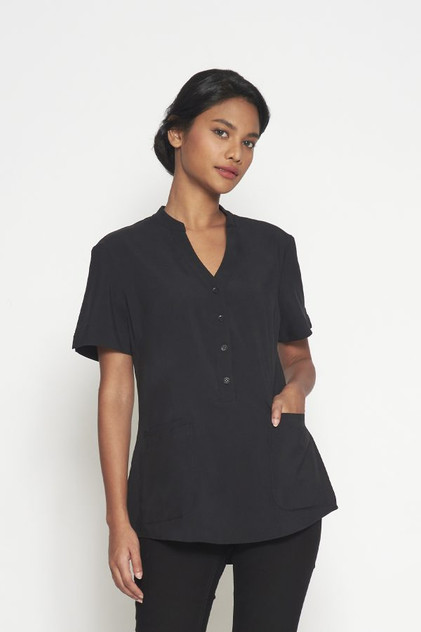 City Collection 2284 Zip Back Tunic Top - Territory Uniforms